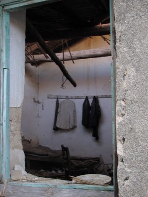 Abondonned home in greek village