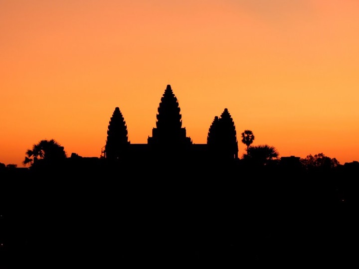 Angkor sunrise