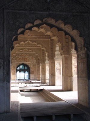 Audience hall at red fort