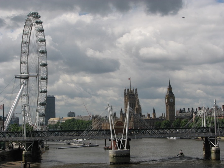Big ben and london eye