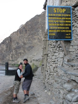 Clare and darroch sneaking into mustang