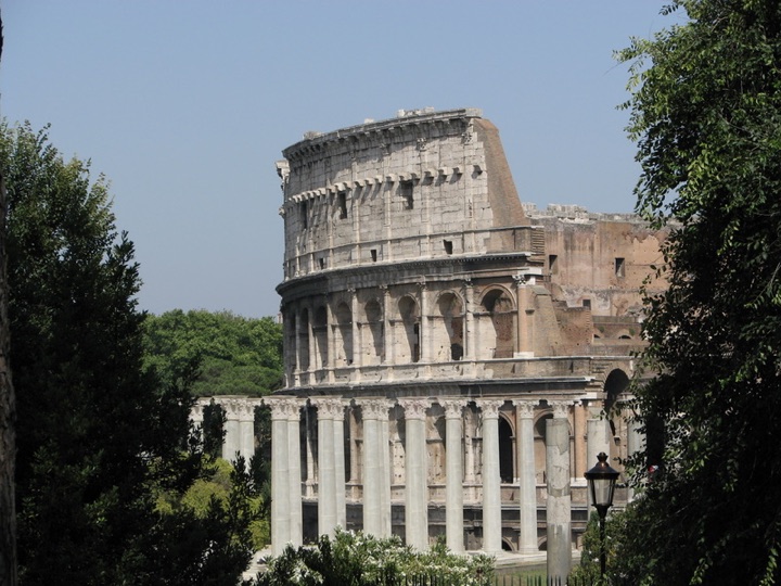 Colosseum and valentino