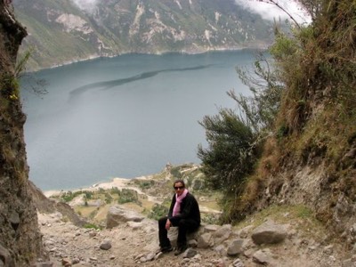 Crater from mid point