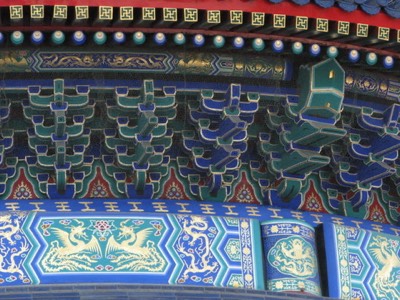 Detail temple roof