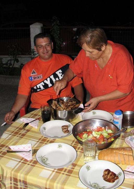 Dinner at kilkis village