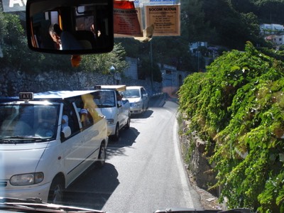 Driving in capri