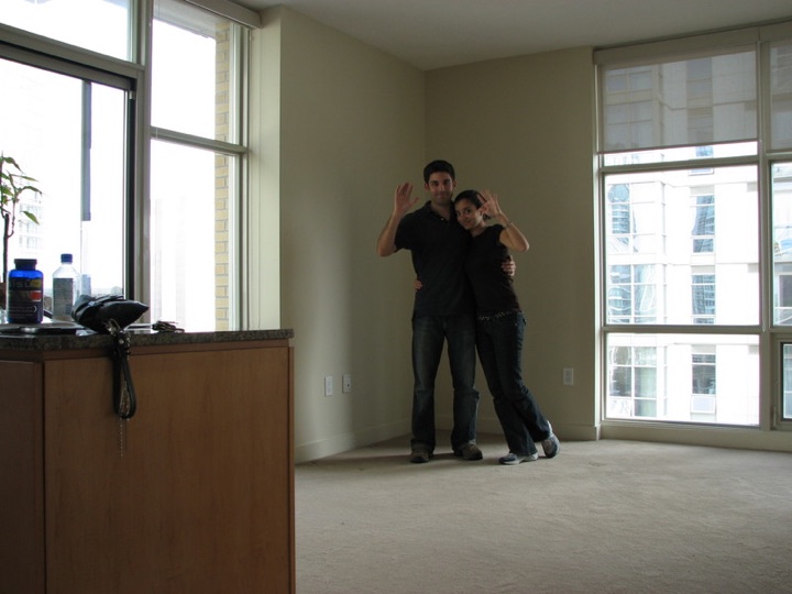 Empty apt with joe and penny