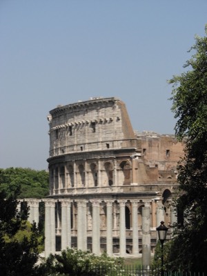 Exterior wall colosseum