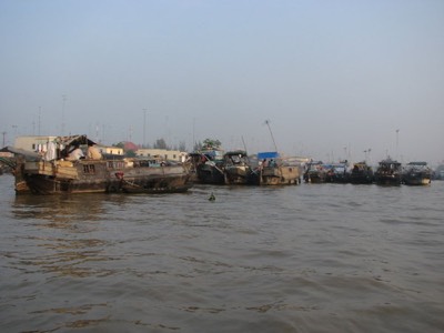 Floating market