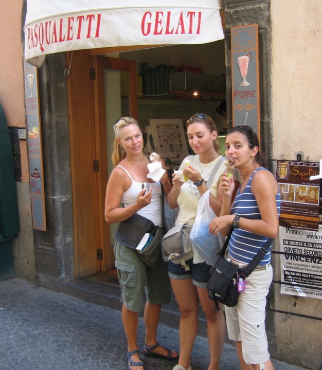 Gelato in orvieto