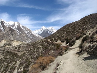 High altitude trail