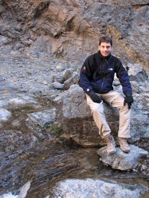Joe at ice valley