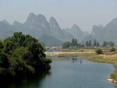 Landscape by yulong river