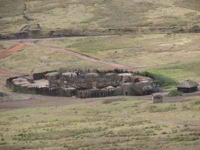Masai village