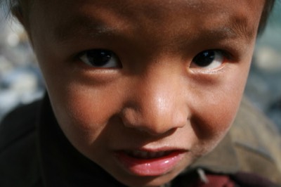 Nepali village boy