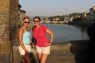 On ponte vecchio florence