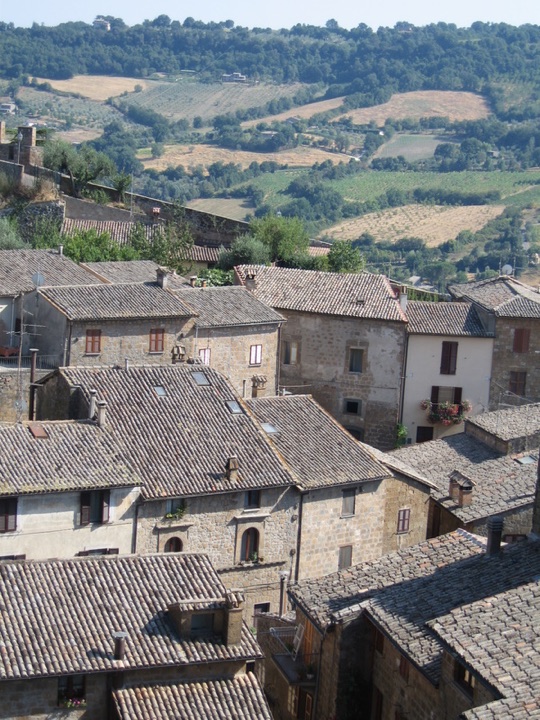Orvieto rooftops