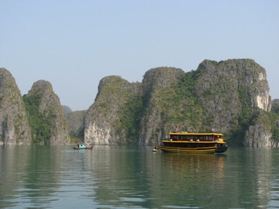 Our halong tour boat
