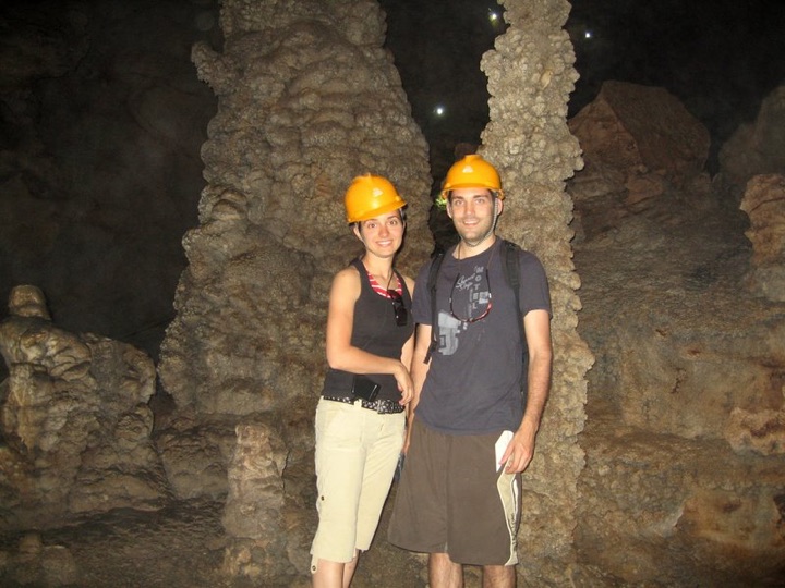 P and j in water cave