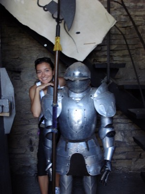 Penny with armor