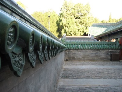Shingles at temple