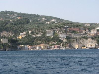 Sorrento from ferry