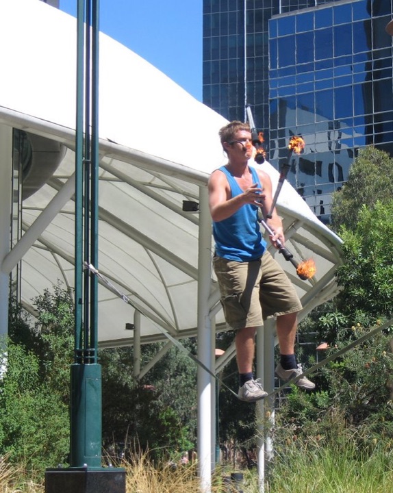 Street performer