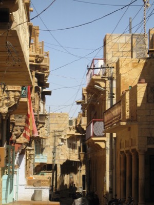 Streets of jaisalmer