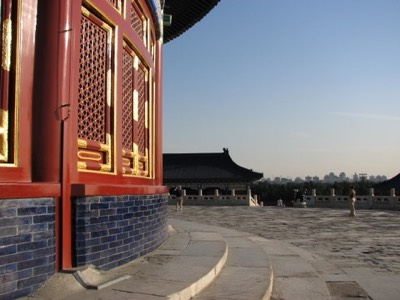 Summit of temple
