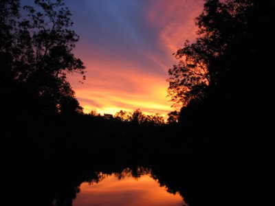 Sunset in borneo