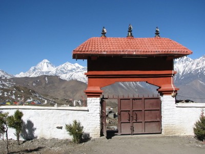 Temple gates