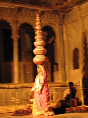 Traditional rajasthani dance show