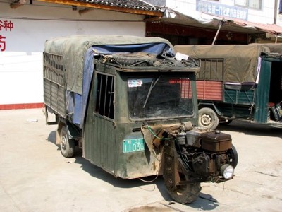 Typical yangshuo truck