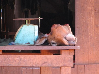 Village butcher shop