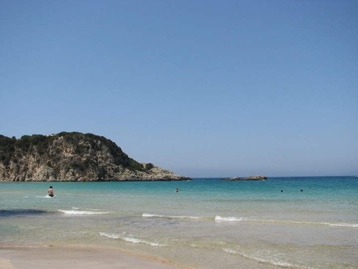 Voidokilia beach