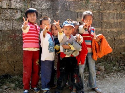 Yangshuo school kids