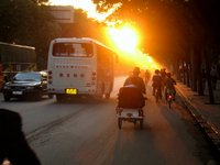 Beijing_street_at_sunset Beijing_street_at_sunset